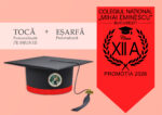 Pachet tocă personalizată pe frunte și eșarfă personalizată + Diplomă Gratis