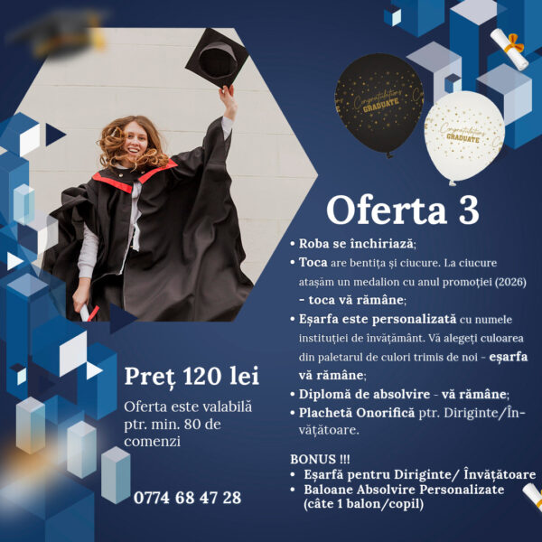 Oferta Pachet Absolvire 3