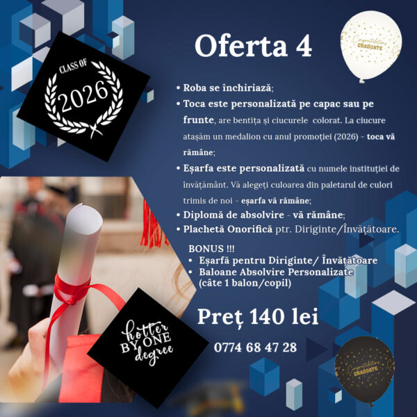 Oferta Pachet Absolvire 4