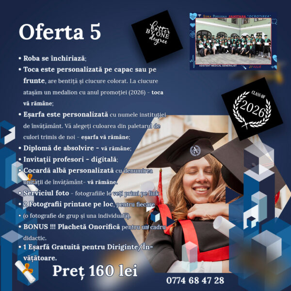 Oferta Pachet Absolvire 5
