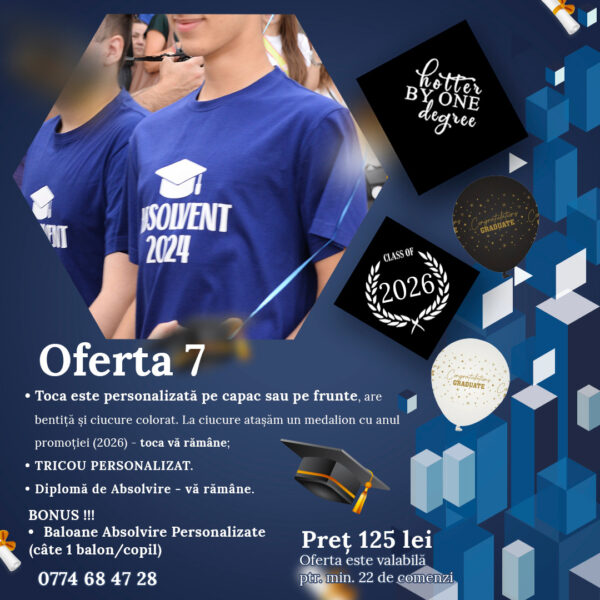 Oferta Pachet Absolvire 7
